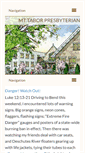 Mobile Screenshot of mttaborchurch.net
